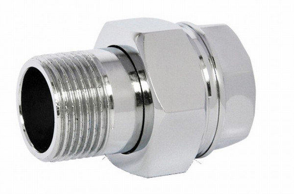Американка прямая 1/2'' хром