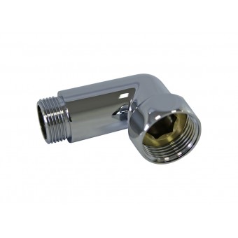 741SCH1005 Угловое соединение  1"х3/4" г/ш (хром)(кор.20пар)