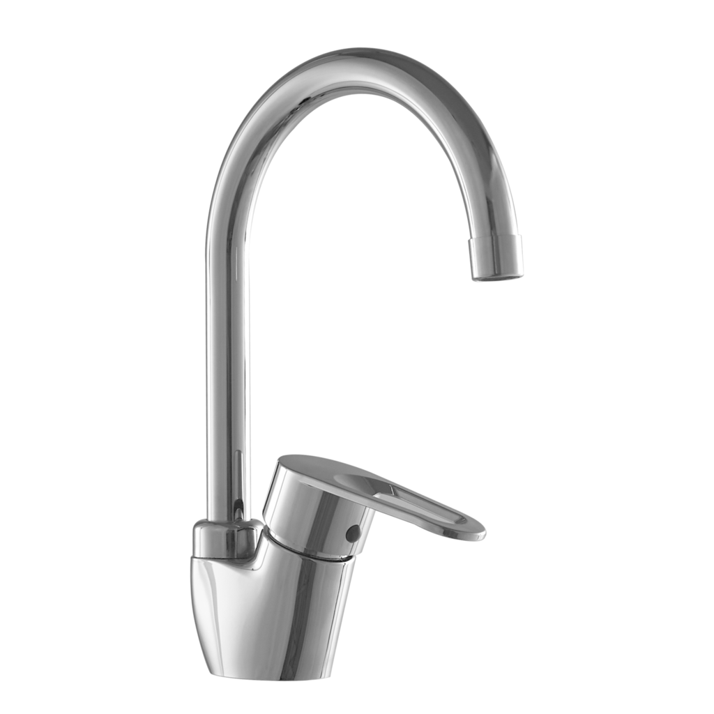 PL4106 (смес. для кухни хром, композит. материал картр. D=35 мм)