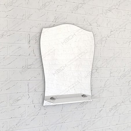Зеркало 46902а 50*40 см+полка 35 см 46902а