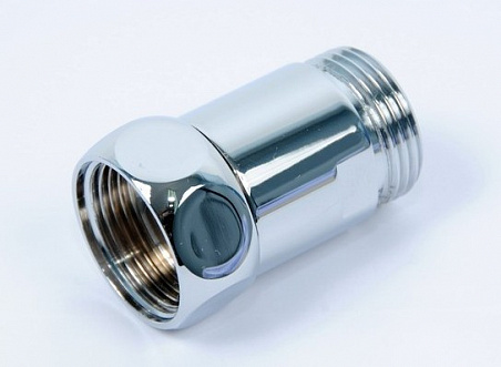 731SCH0504 Прямое соединение 3/4"х1/2" г/ш (хром)(кор.40пар)
